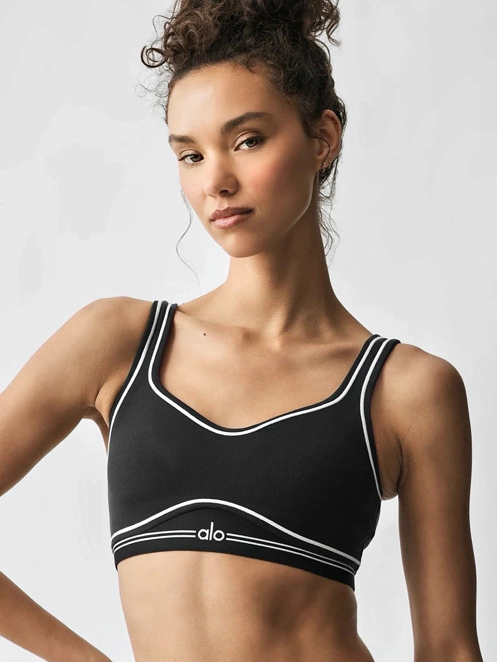 Alo Airbrush Heart Throb Bra - size large